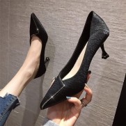 Size:4.5-8.5 Women Fashion Rhinestone Decorative Pointed-toe High Heel Pumps