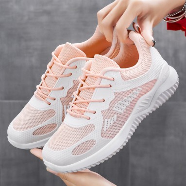 Women Casual Breathable Running Shoes Soft Sole Sneakers