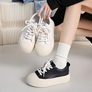 Women Fashion Casual Thick-Soled Lace-Up Sneaker